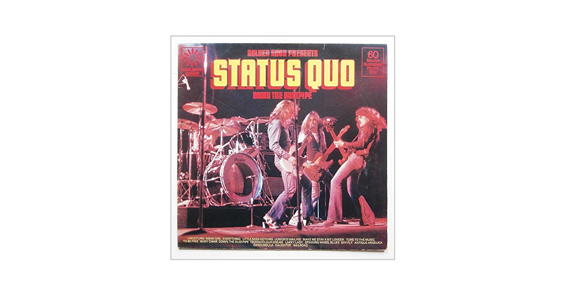 英、欧2discs LP Status Quo Down Down &amp; Dignified At The   Hall 0213163EMU Ear Music /00660 Amazon.com: Down Down & Dignified: CDs & Vinyl